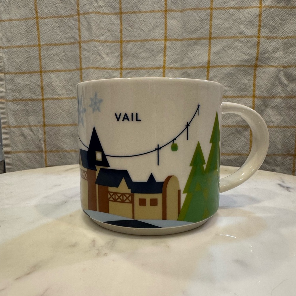 Vail Starbucks Mug. Part of Starbucks 2017 You Are Here series. Rarely used.